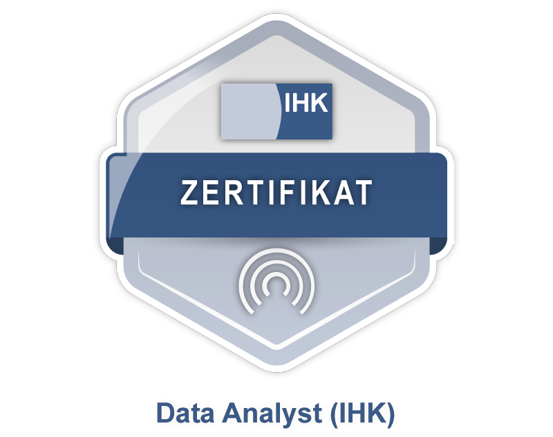 Digital Credential, Digital Badge für den Data Analyst (IHK) Lehrgang