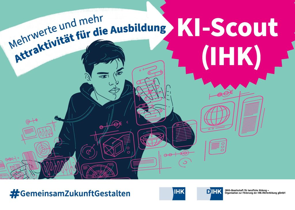 Coverbild für den Zertifikatslehrgang "KI-Scout (IHK)"